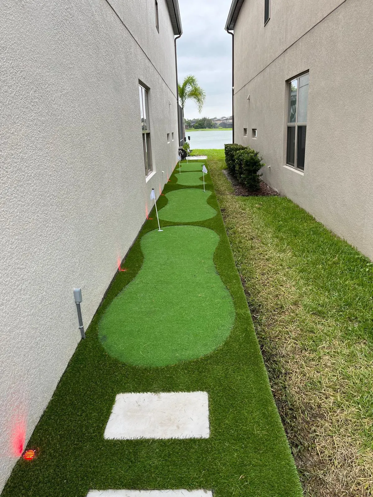 Side Yard Practice Green
