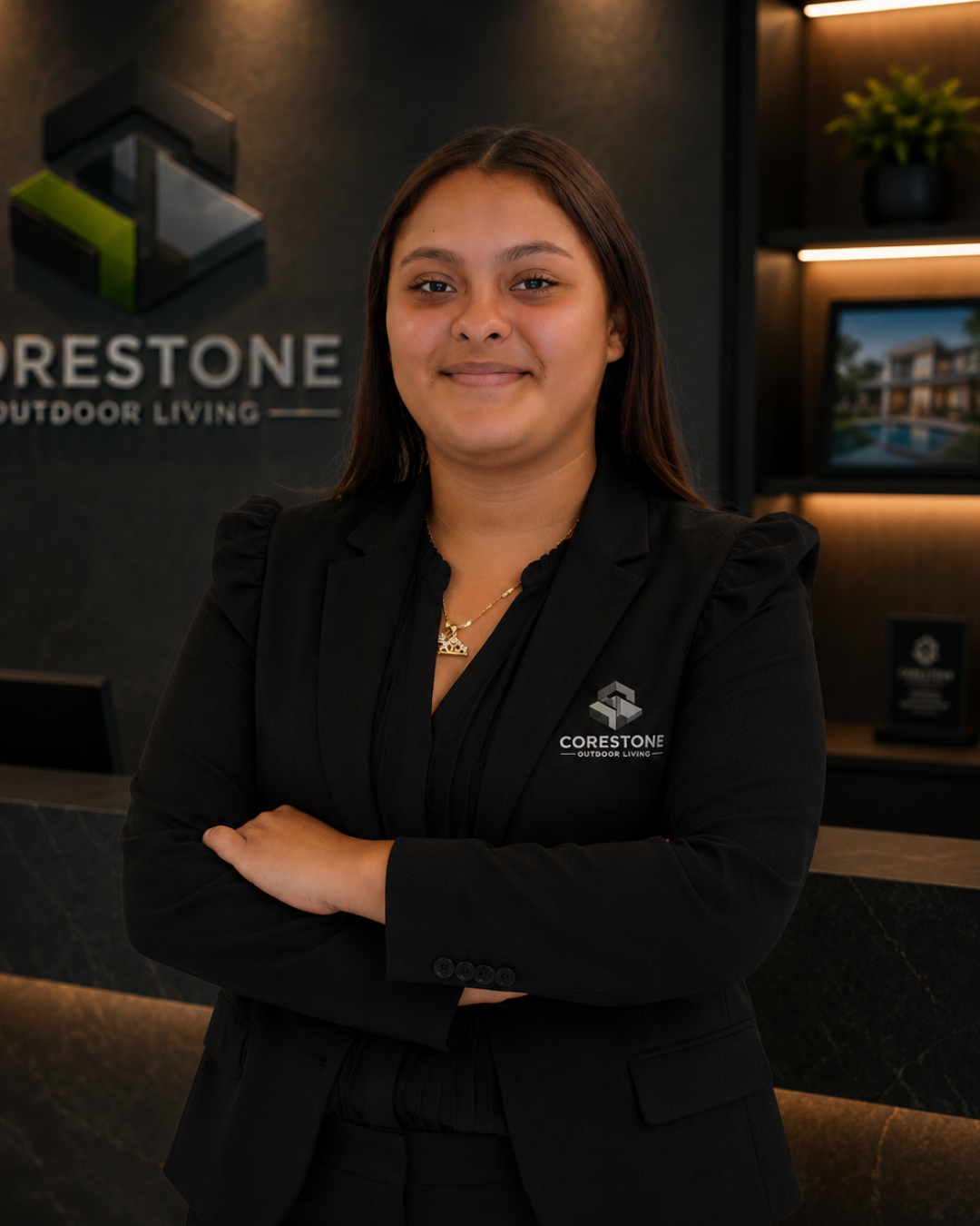 Crystal Argueta, Office Manager at Corestone Outdoor Living