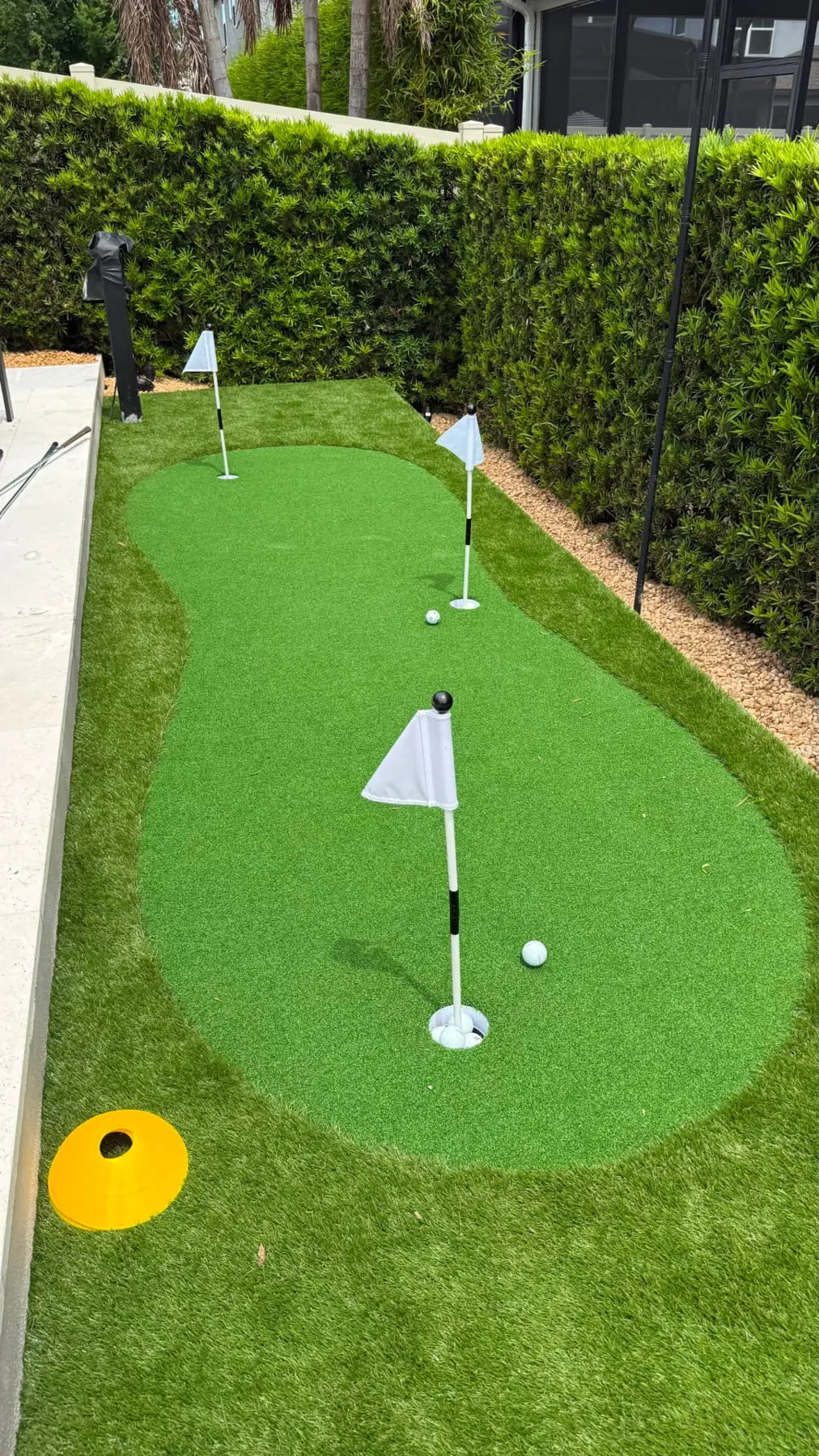 Three-Hole Practice Green