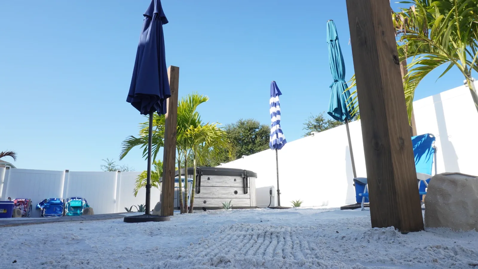 Sand Retreat with Spa & Umbrellas